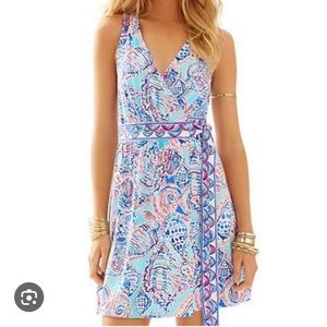 Lilly Pulitzer Sleeveless wrap dress - size small